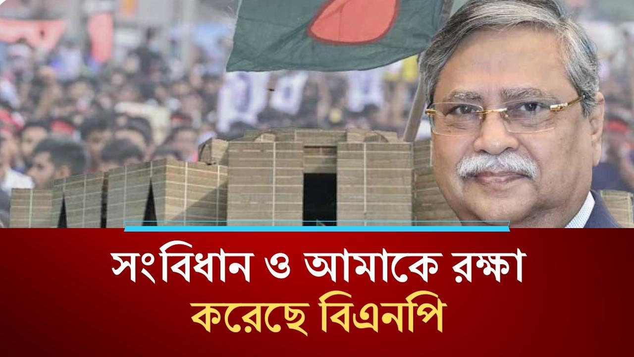 বিএনপি আমাকে ও সংবিধান রক্ষা করেছে, বোমা ফাটালেন রাষ্ট্রপতি শাহাবুদ্দিন আহমেদ